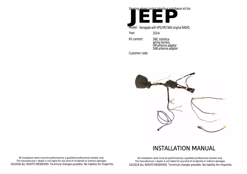 Imagen de la primera página del manual del dispositivo KIT-8RNG