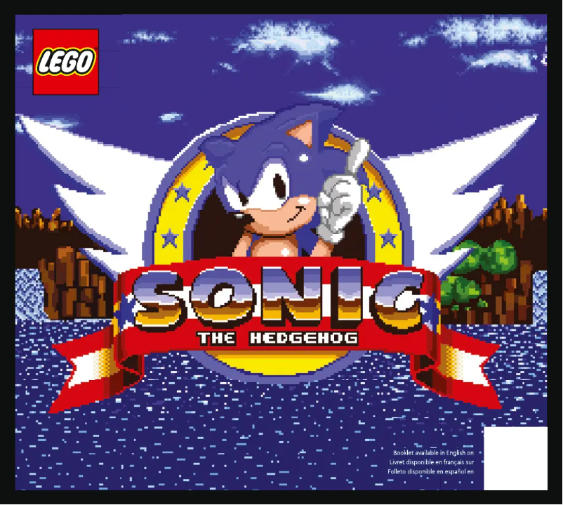 Page 1 de la notice Consignes visuelles Lego Sonic 21331
