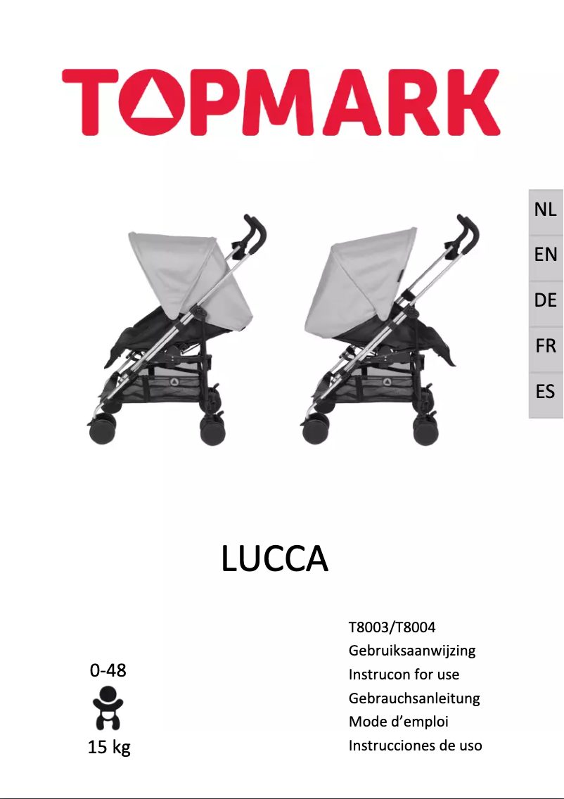 Página 1 del manual Manual de usuario Topmark Lucca T8004