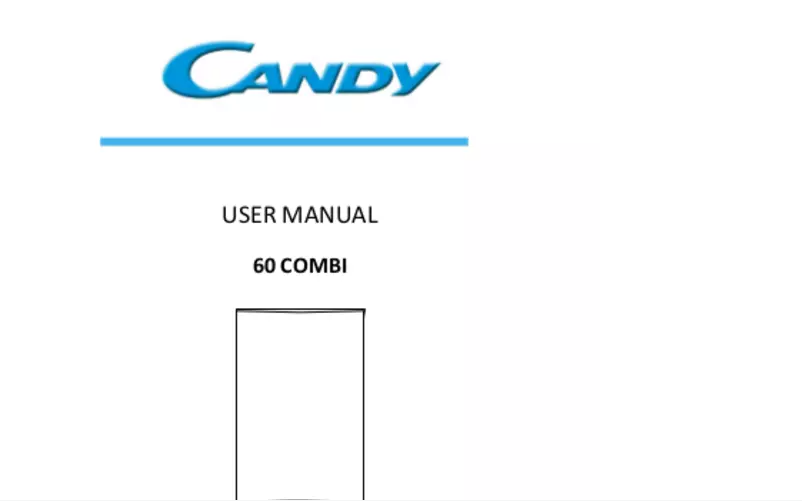 Page n°1 - Manuel utilisateur Candy CMGN 6182W