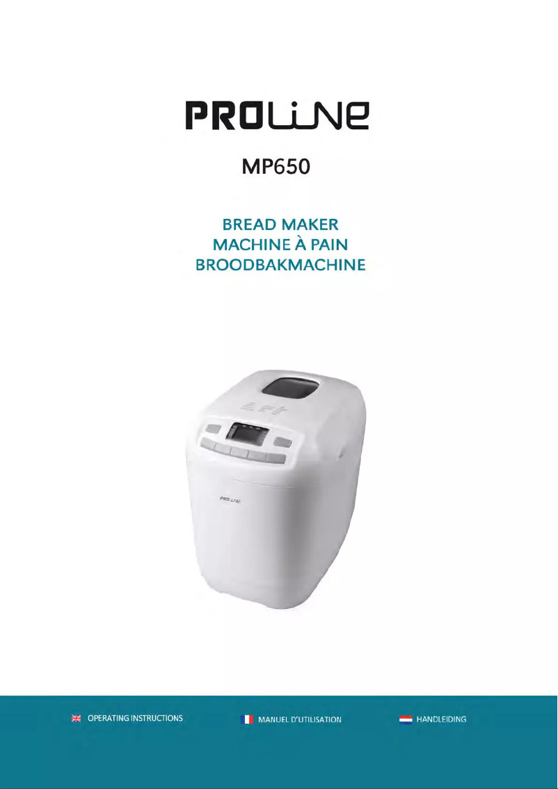 Page n°1 - Manuel utilisateur Proline MP650