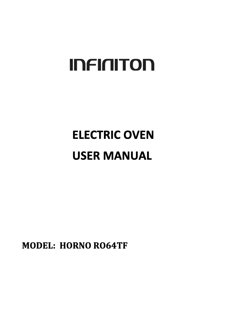 Image de la première page du manuel de l'appareil RO64TF