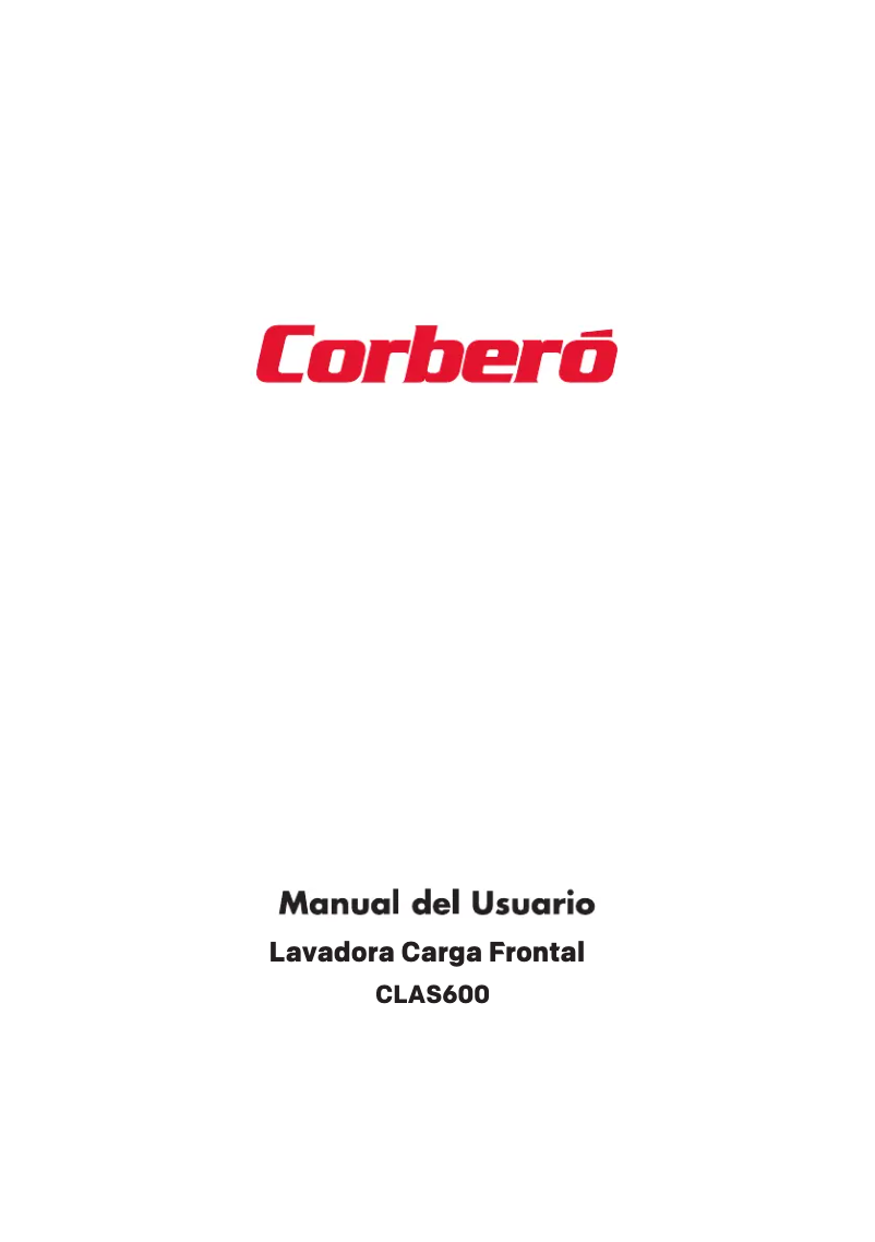 Image de la première page du manuel de l'appareil CLAS600