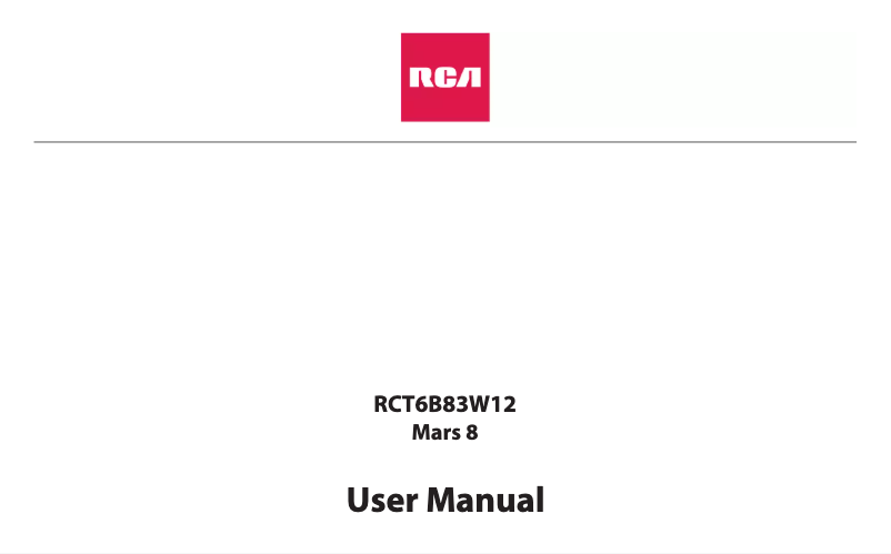 Image de la première page du manuel de l'appareil Mars 8