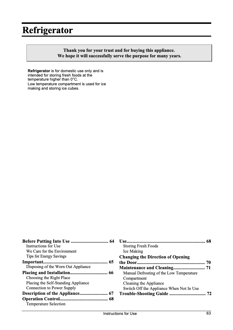 Página 1 del manual Manual de usuario Gorenje RB4091W