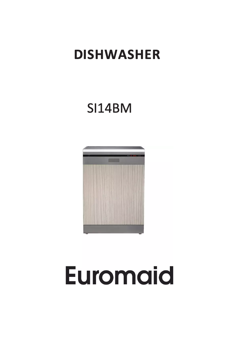 Image de la première page du manuel de l'appareil SI14BM