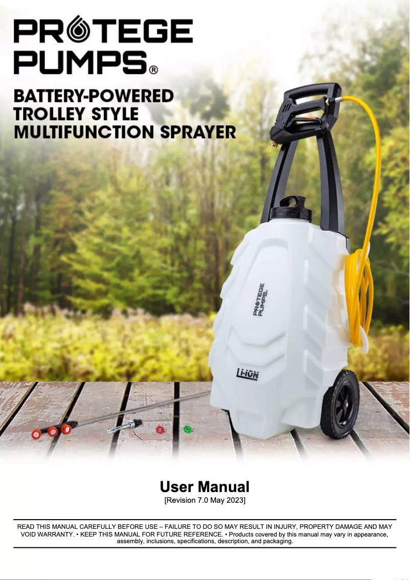 Página 1 del manual Manual de usuario Protege MT8