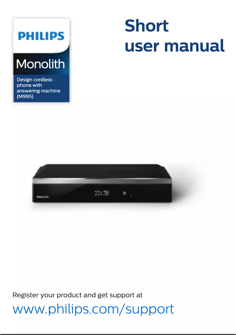 Imagen de la primera página del manual del dispositivo Monolith M9951B