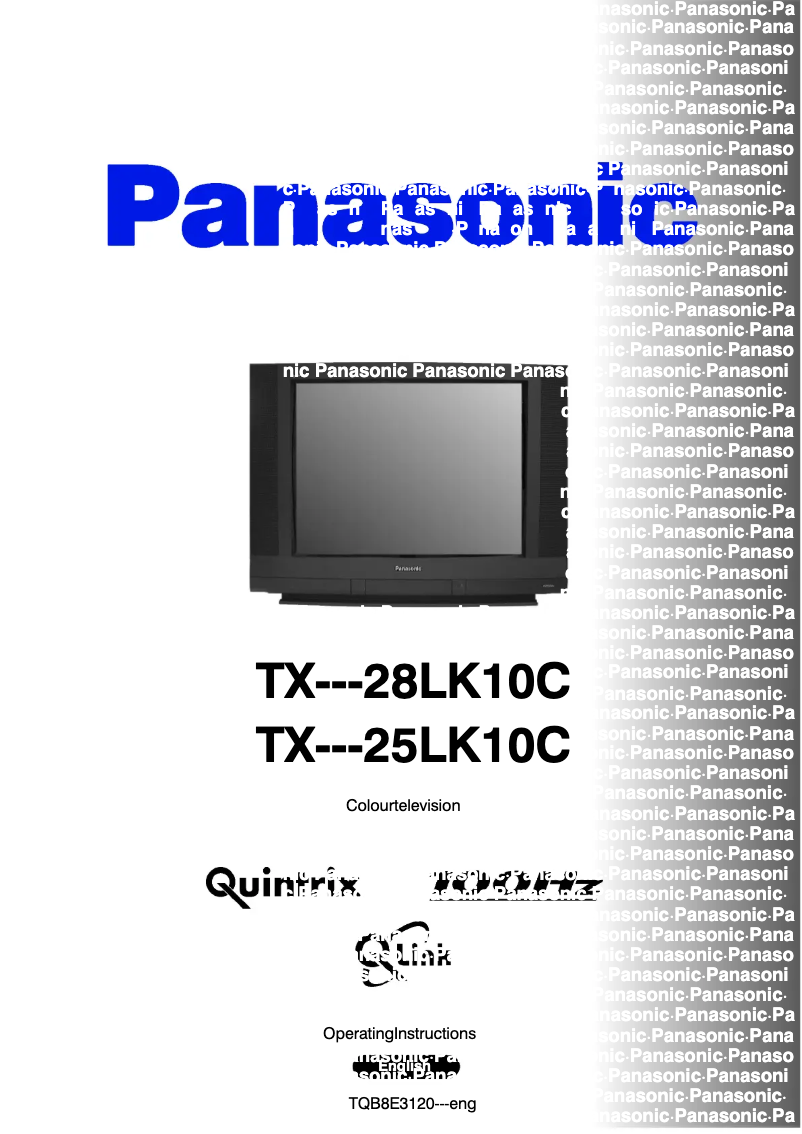 Imagen de la primera página del manual del dispositivo TX-28LK10C