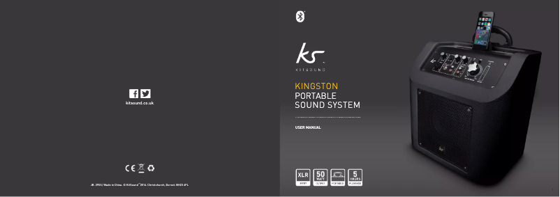 Page 1 de la notice Manuel utilisateur KitSound Kingston