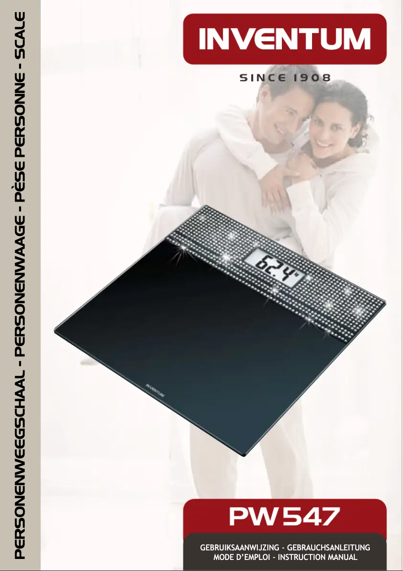 Image de la première page du manuel de l'appareil PW547