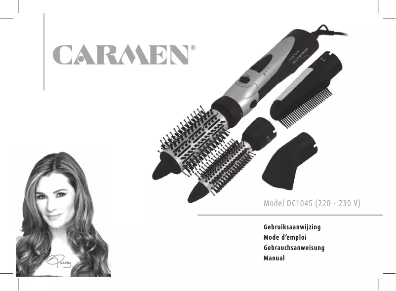 Page 1 de la notice Manuel utilisateur Carmen Supreme Style DC1045