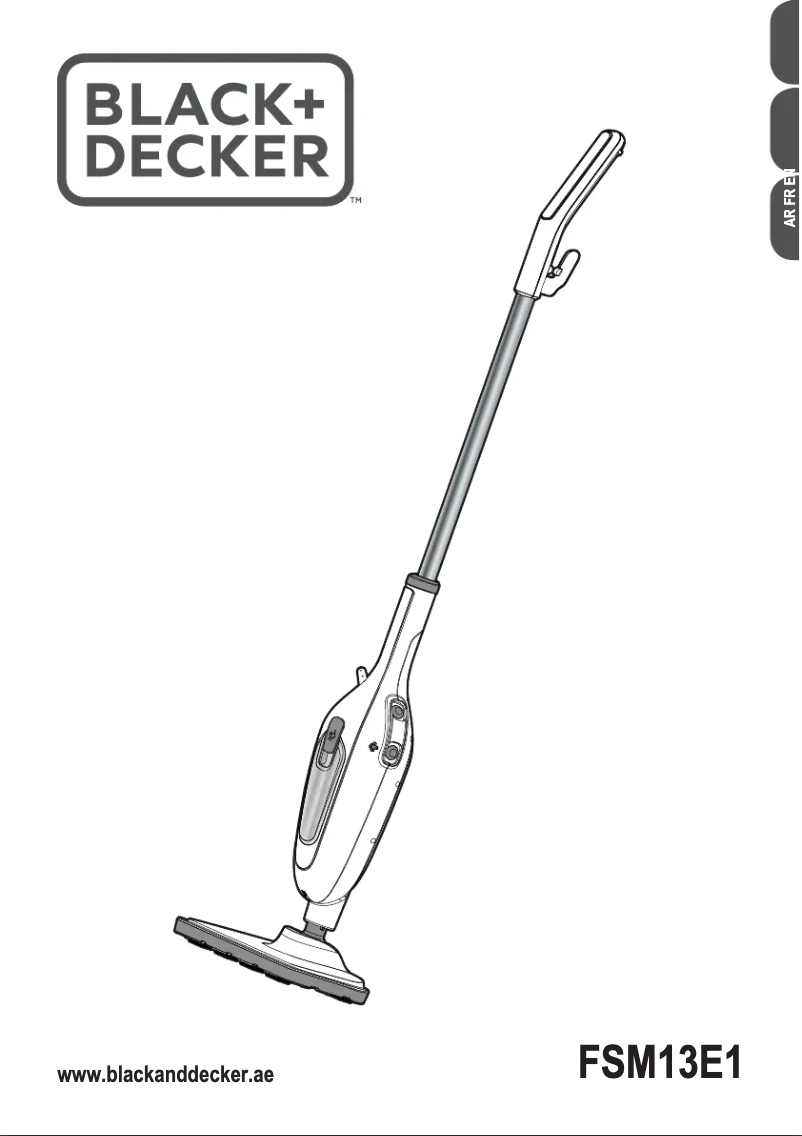 Page 1 de la notice Manuel utilisateur Black & Decker FSM13E1