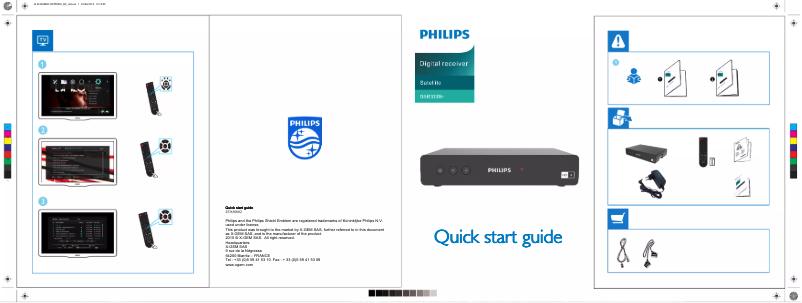 Page n°1 - Manuel utilisateur Philips DSR3131H