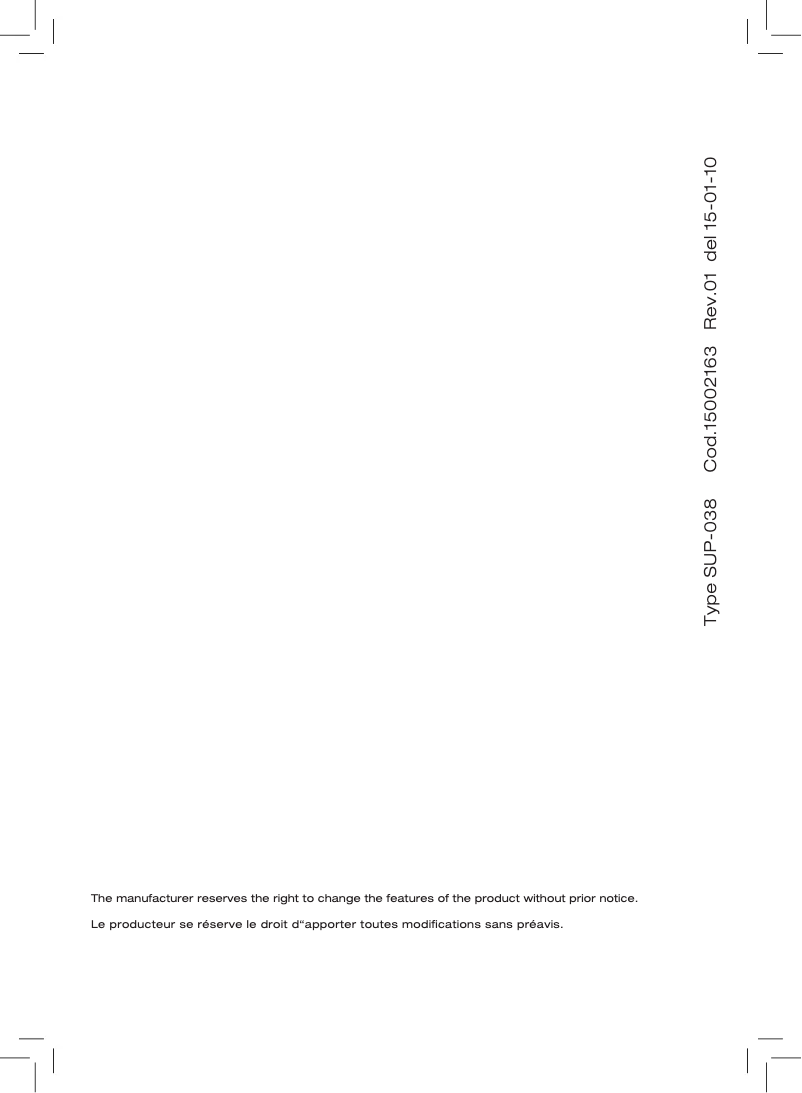 Image de la première page du manuel de l'appareil Saeco Xelsis RI9944