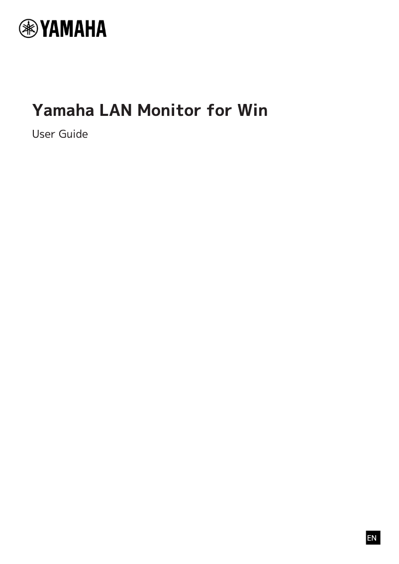 Page 1 de la notice Manuel utilisateur Yamaha SWP2-10MMF