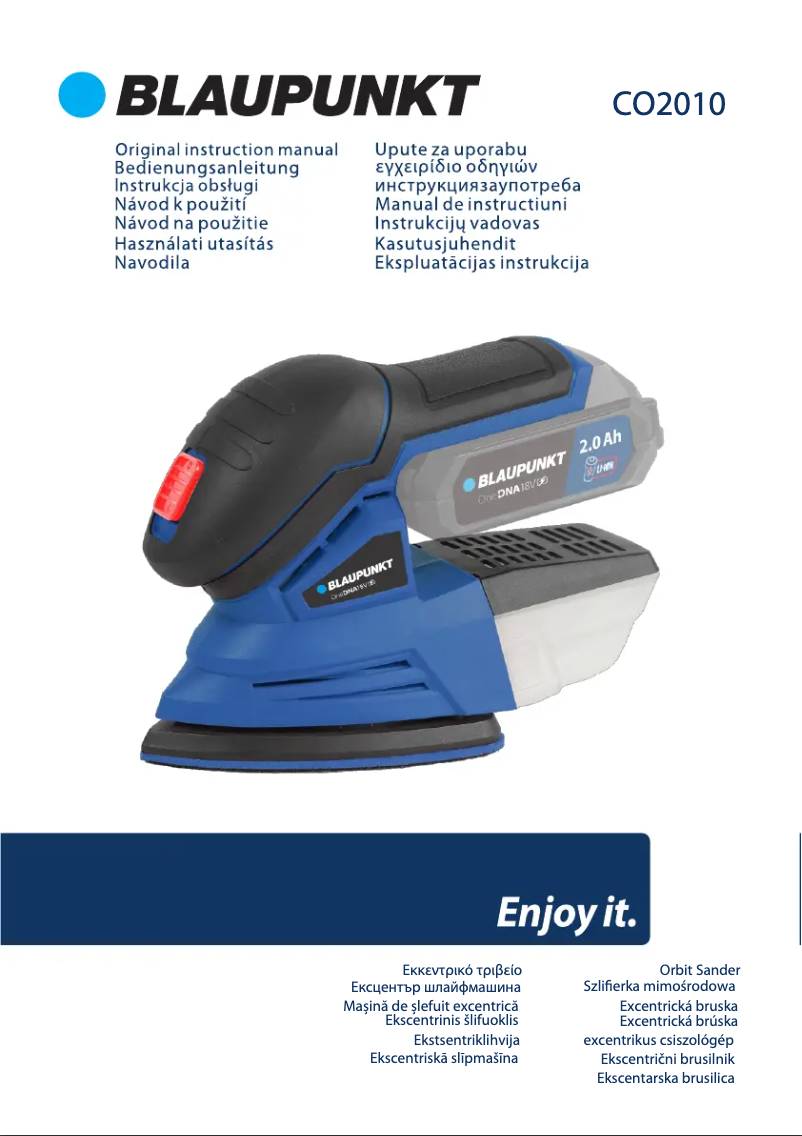 Page n°1 - Manuel utilisateur Blaupunkt CO2010