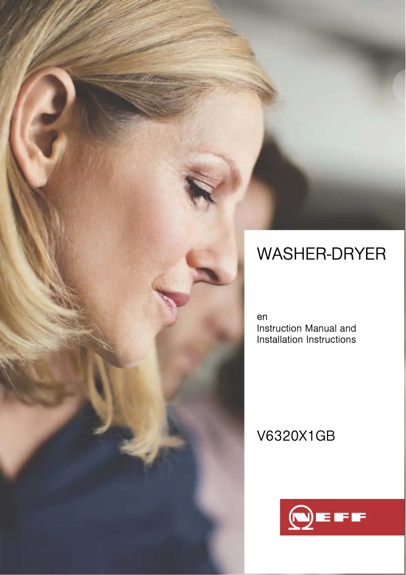 Page 1 de la notice Manuel utilisateur Neff V6320X1GB