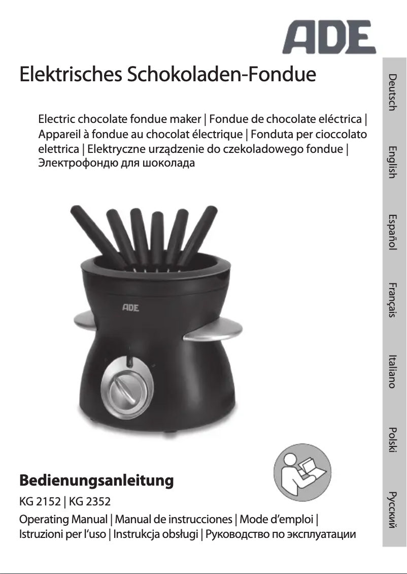 Page 1 de la notice Manuel utilisateur ADE KG 2152