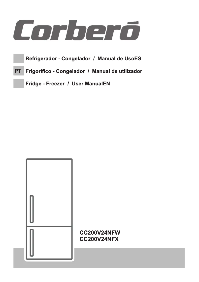 Image de la première page du manuel de l'appareil CC200V24NFW
