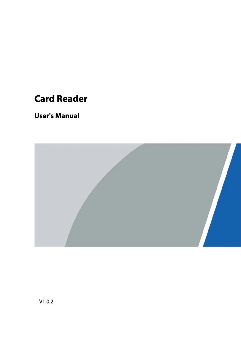 Page 1 de la notice Manuel utilisateur Dahua Technology ASR2101A-ME