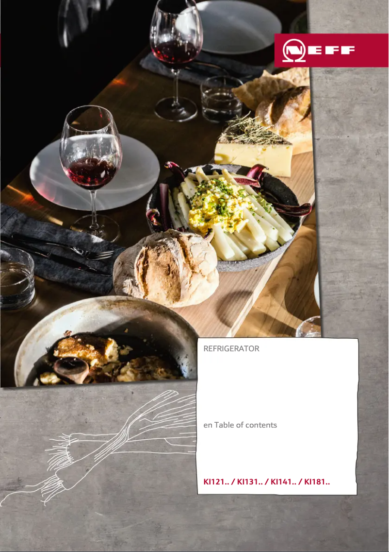 Page n°1 - Manuel utilisateur Neff KI1212S30G