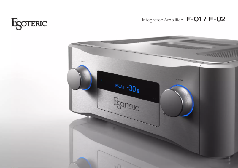 Image de la première page du manuel de l'appareil F-02