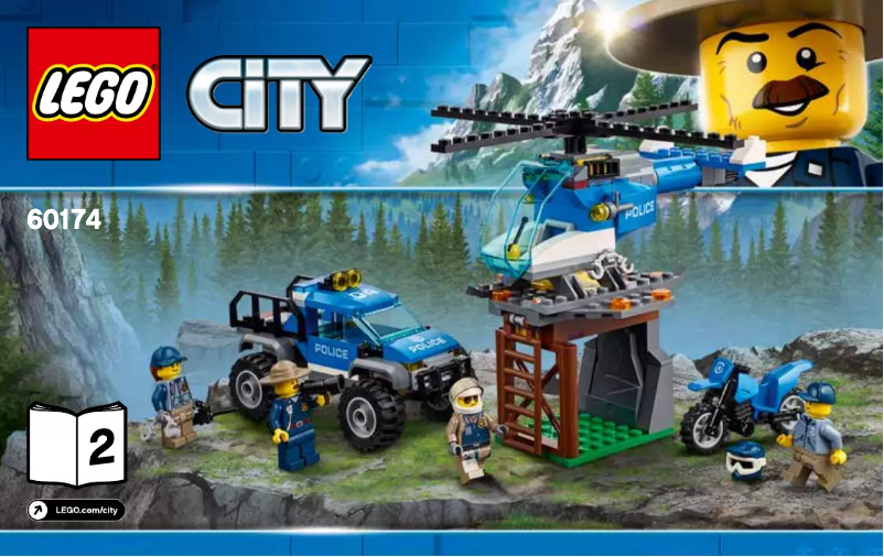 Page 1 de la notice Manuel utilisateur Lego City 60174