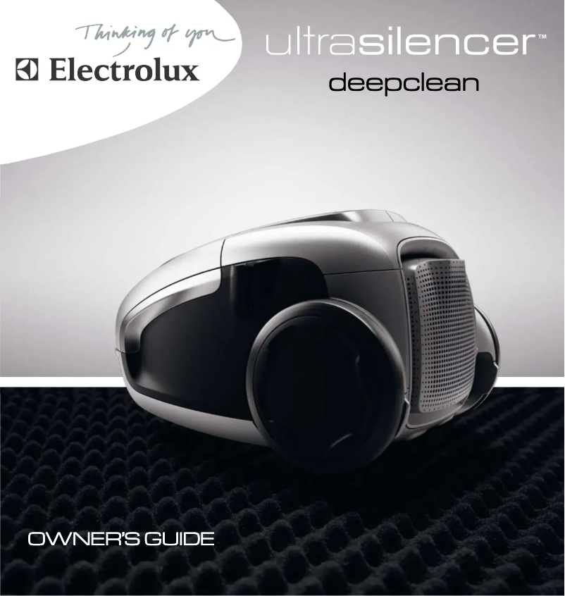 Image de la première page du manuel de l'appareil UltraSilencer DeepClean EL7061B