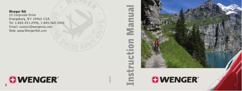 Page 1 de la notice Manuel utilisateur Wenger SwissGear Brigade 72948