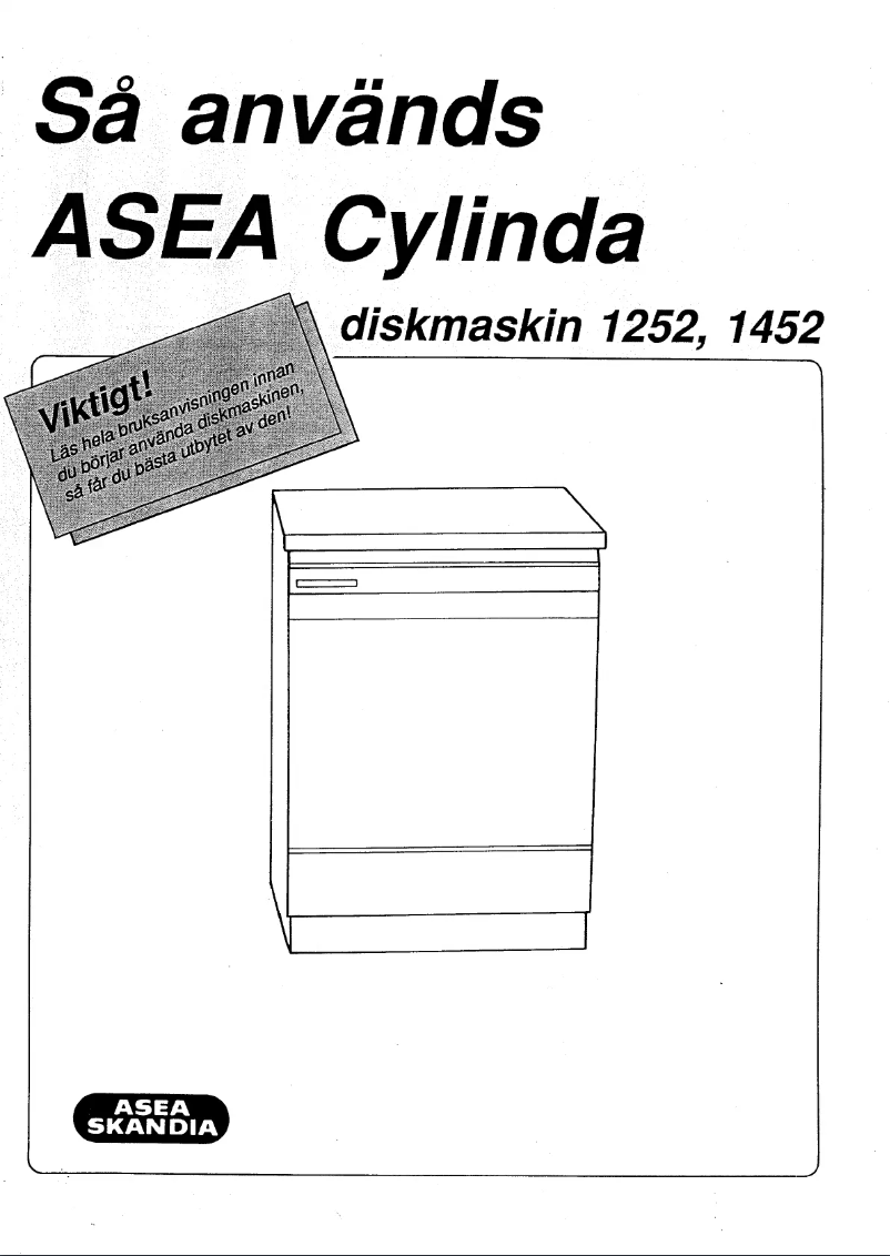 Page 1 de la notice Manuel utilisateur Cylinda 1452