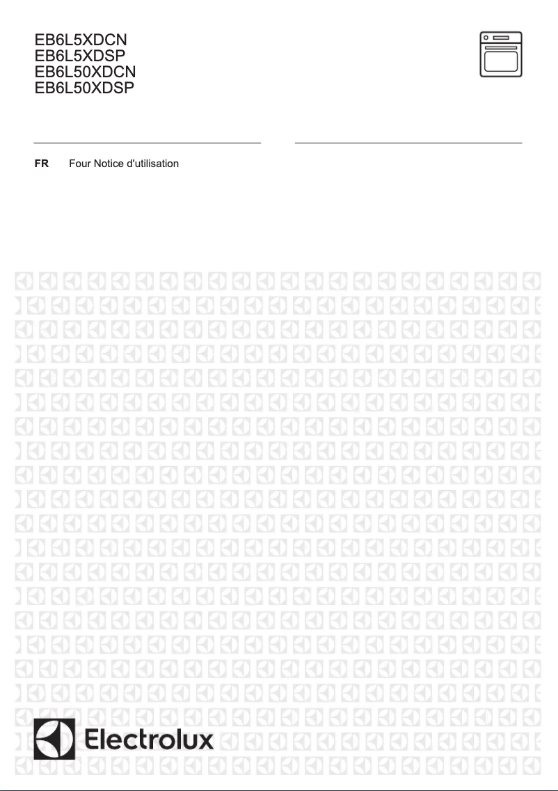 Page 1 de la notice Manuel utilisateur Electrolux EB6L50XDCN