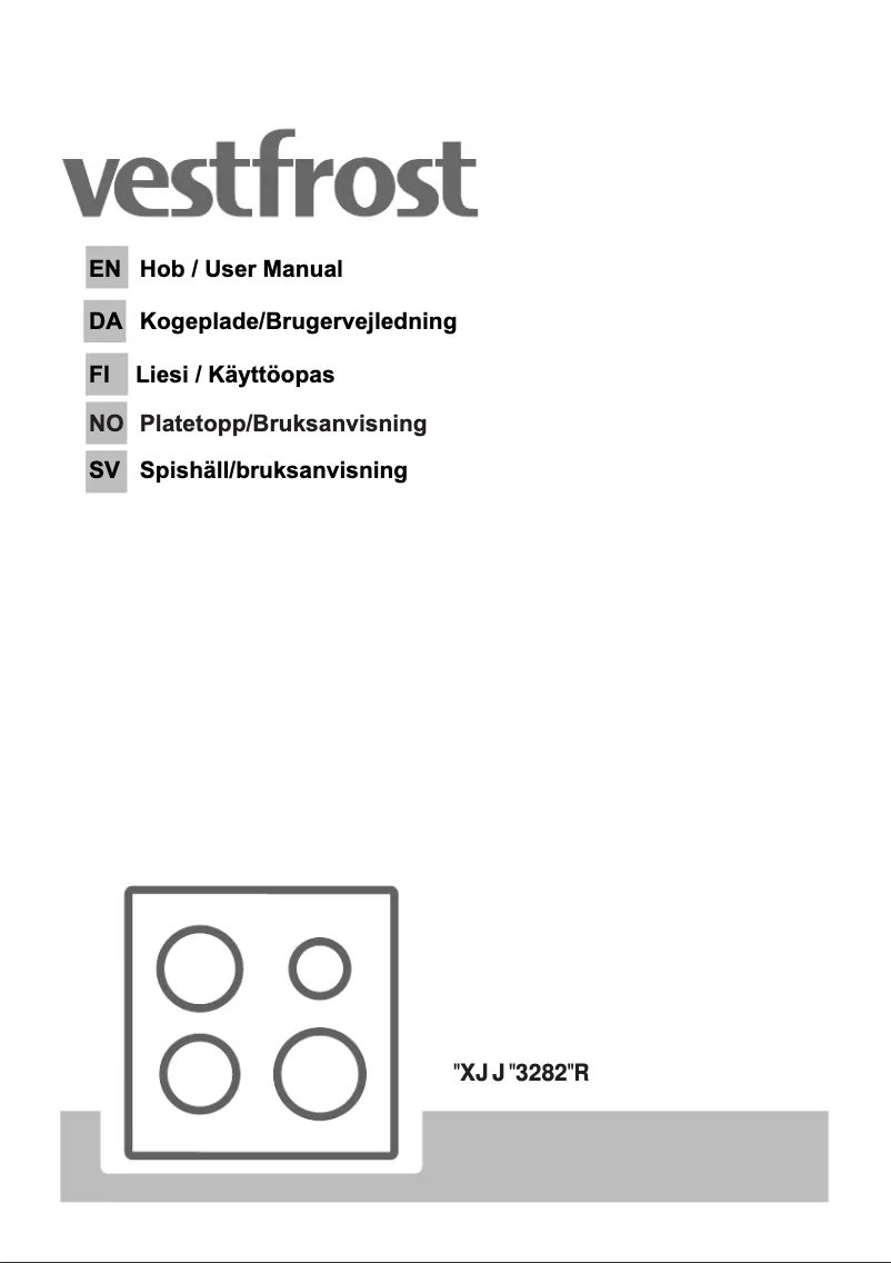 Page n°1 - Manuel utilisateur Vestfrost VHH 1060 P