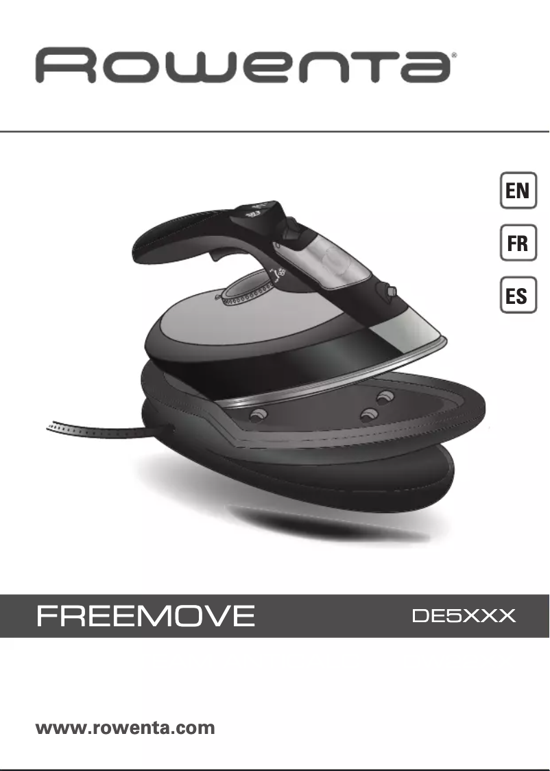 Page 1 de la notice Manuel utilisateur Rowenta Freemove DE5020