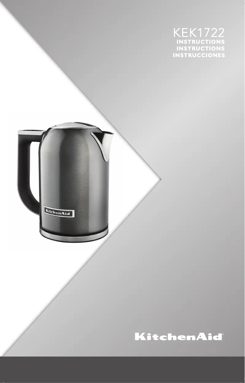 Página 1 del manual Manual de usuario KitchenAid KEK1722CS