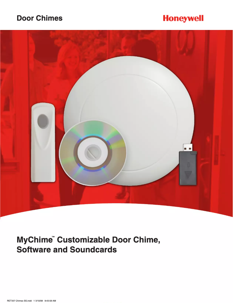 Page 1 de la notice Manuel utilisateur Honeywell RCA2210N