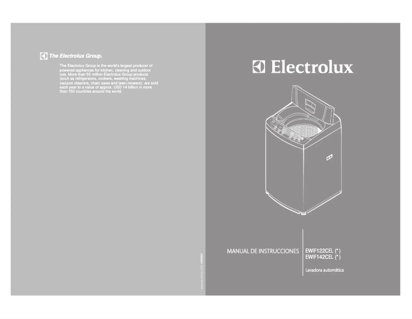 Image de la première page du manuel de l'appareil EWIF122CELW