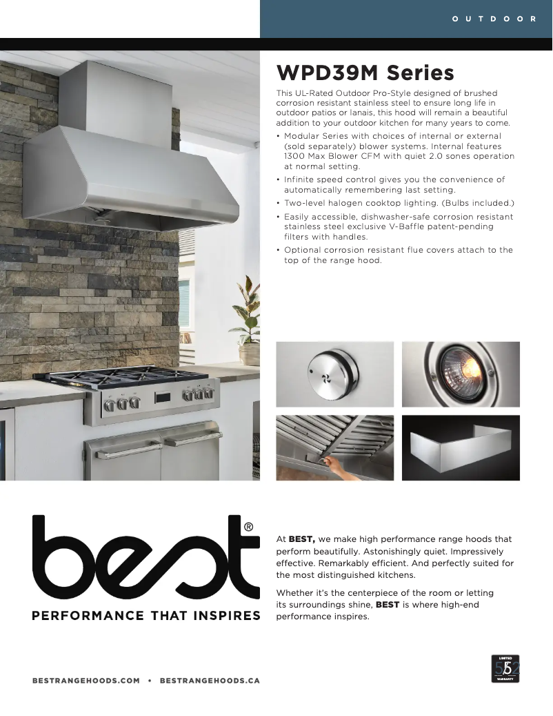 Image de la première page du manuel de l'appareil Emperor WPD39M48SB