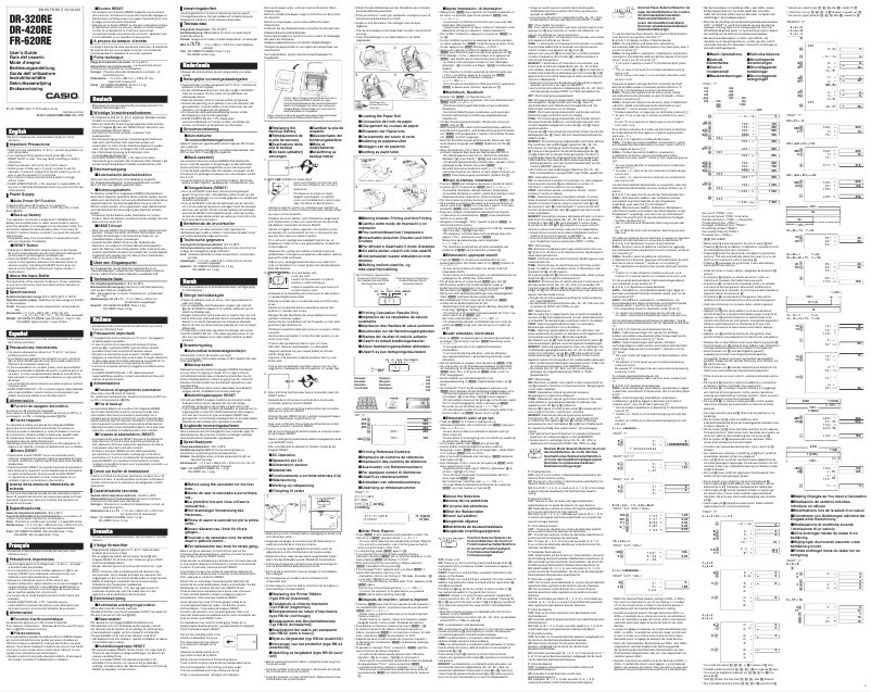 Image de la première page du manuel de l'appareil CS-FR-620RE