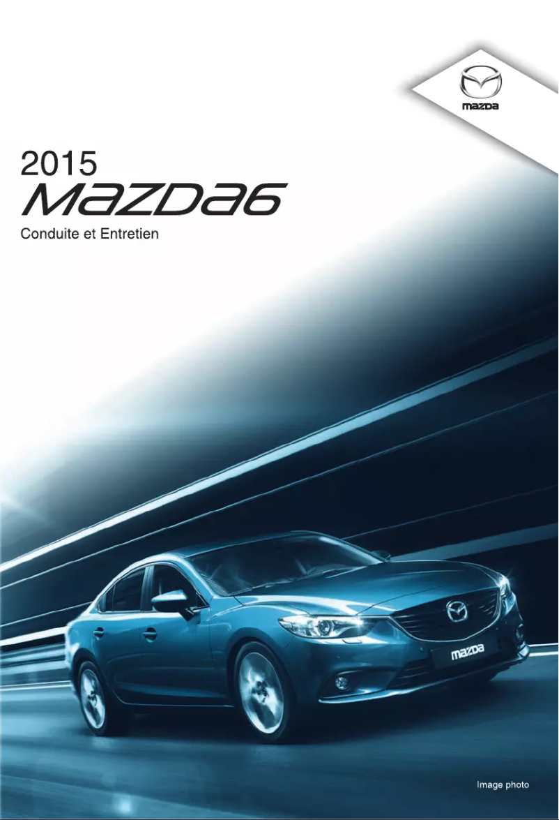 Page 1 de la notice Manuel utilisateur Mazda 6 (2015)