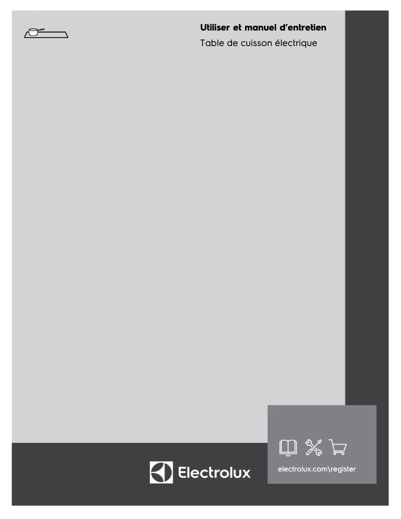 Page 1 de la notice Manuel utilisateur Electrolux ECCE242CAS