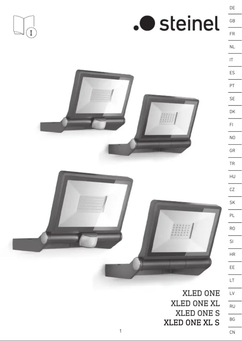 Image de la première page du manuel de l'appareil XLED One XL