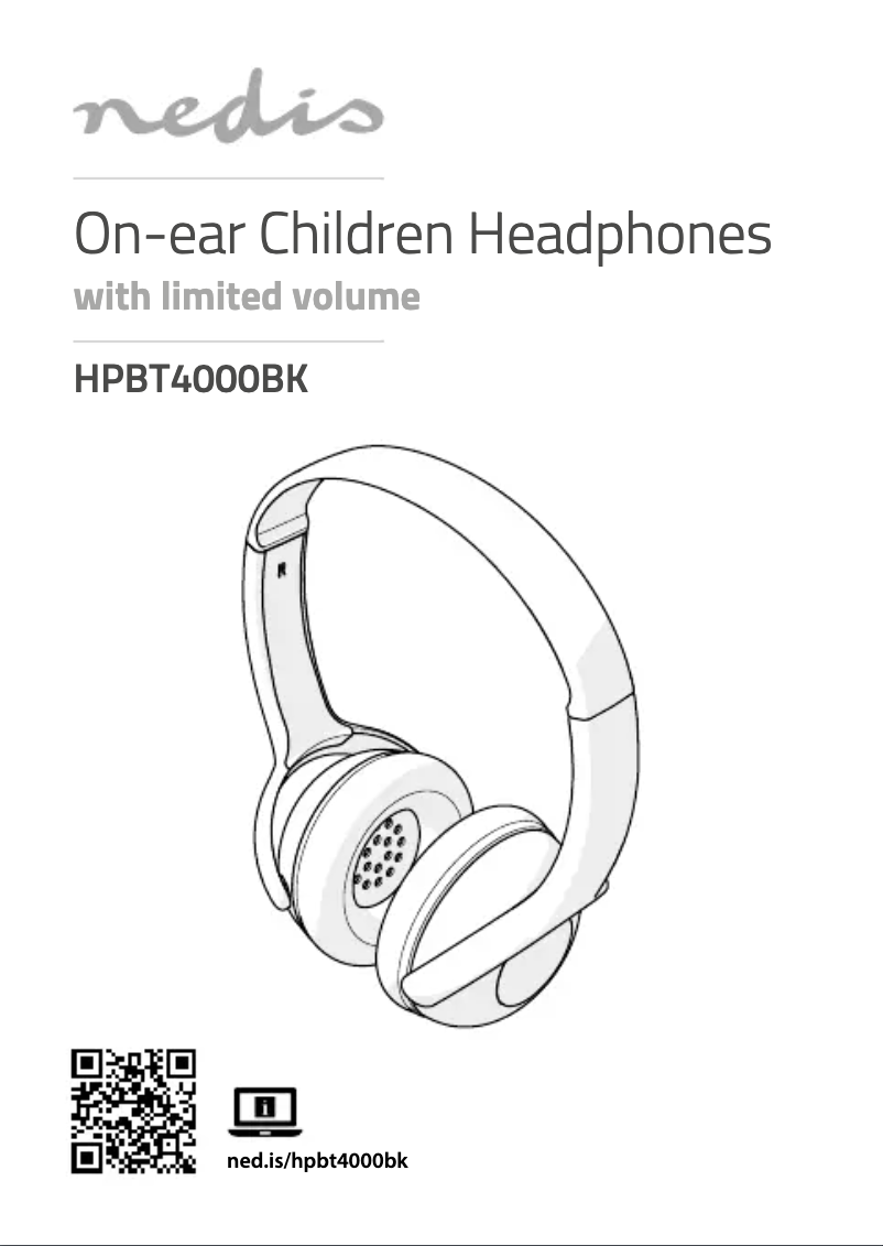 Page n°1 - Manuel utilisateur Nedis HPBT4000BK