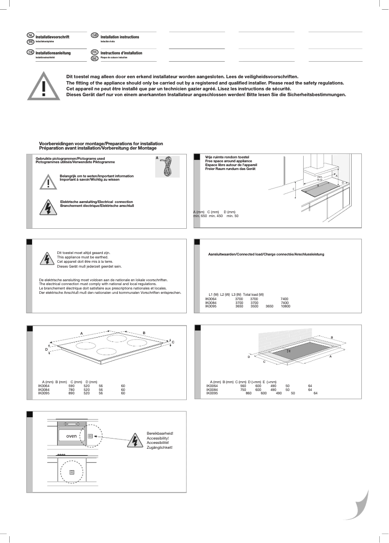 Page n°1 - Guide d'installation Pelgrim IK0064
