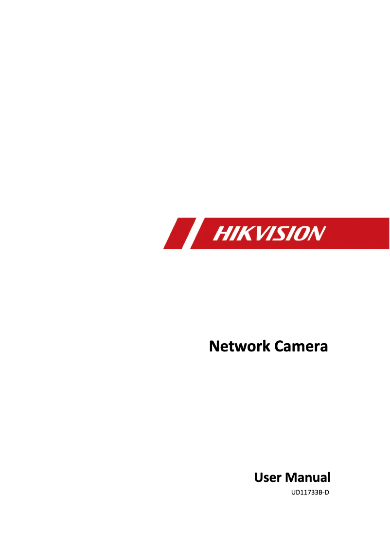 Page n°1 - Manuel utilisateur Hikvision DS-2XC6225G0-L