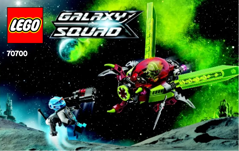 Image de la première page du manuel de l'appareil Galaxy Squad 70700