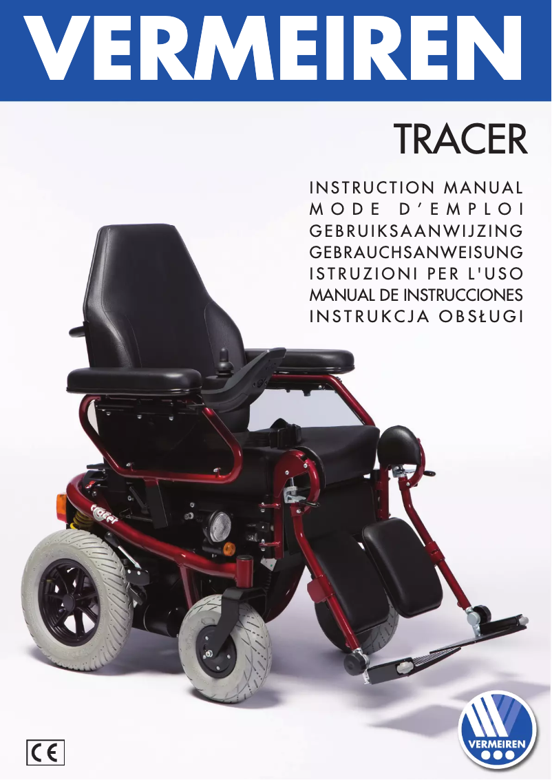 Page n°1 - Manuel utilisateur Vermeiren Tracer