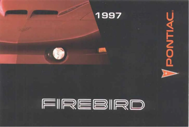 Page n°1 - Manuel utilisateur Pontiac Firebird (1993)