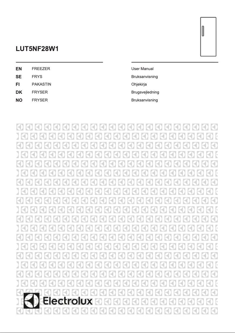 Image de la première page du manuel de l'appareil LUT5NF28W1