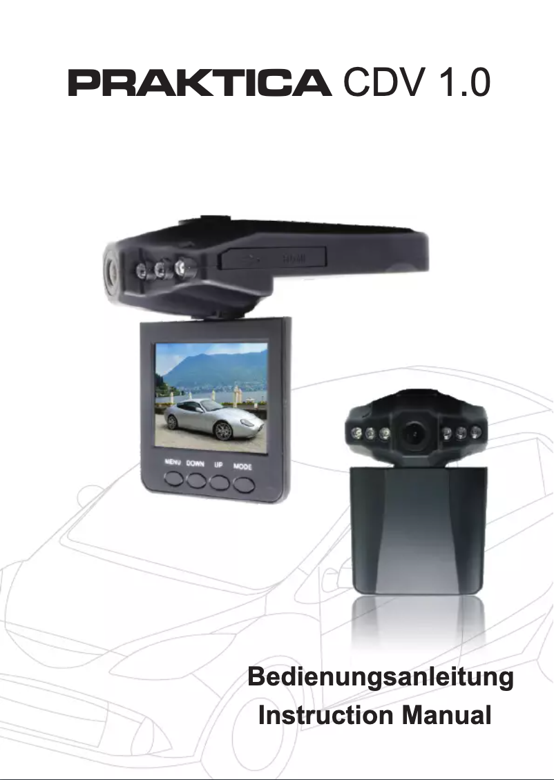 Image de la première page du manuel de l'appareil CDV 1.0